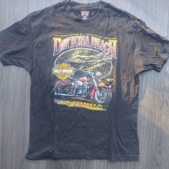 VINTAGE HARLEY DAVIDSON T-SHIRT - Picture 4 of 5